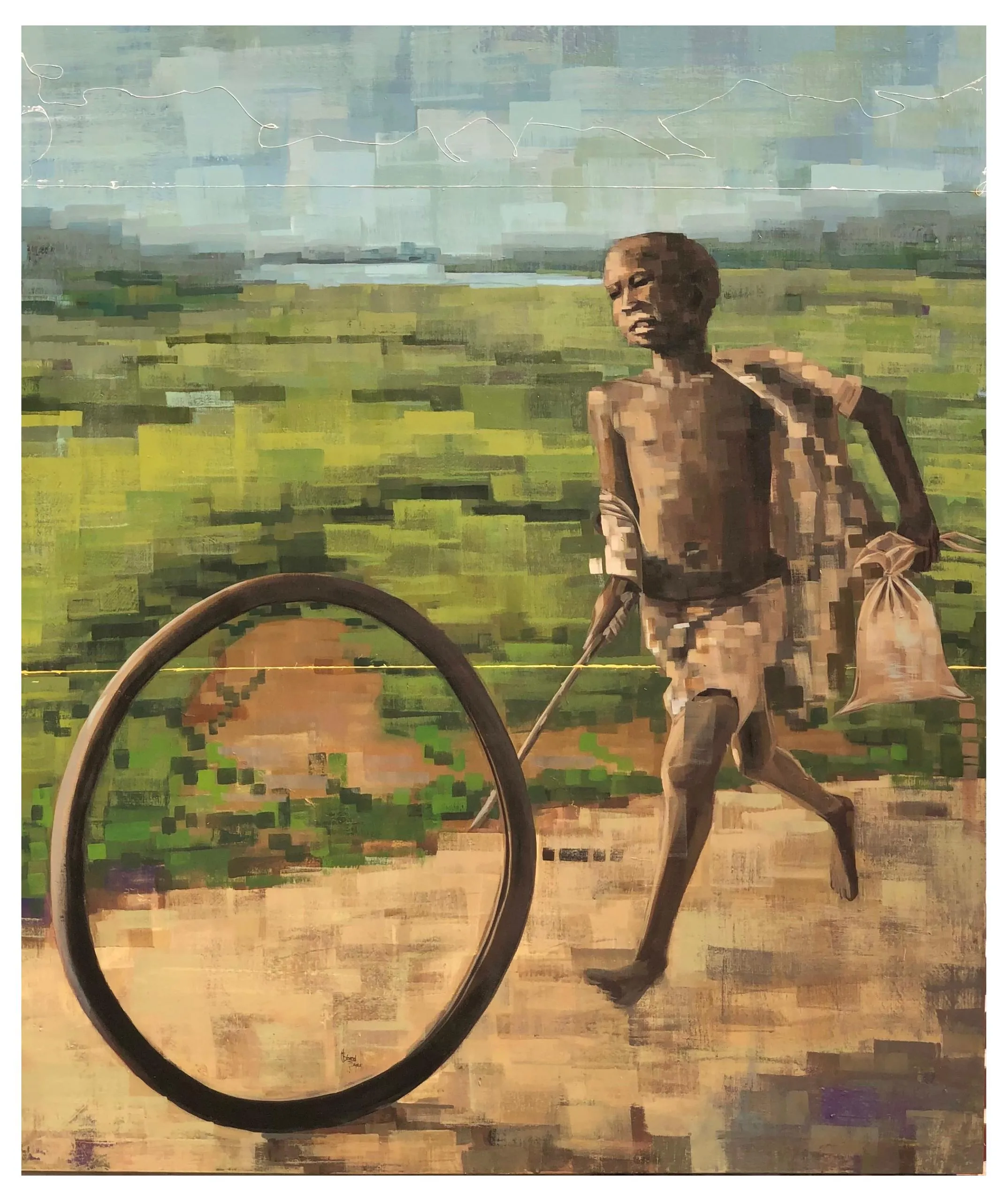 admin/Paint Images/Mugisha with a hoop